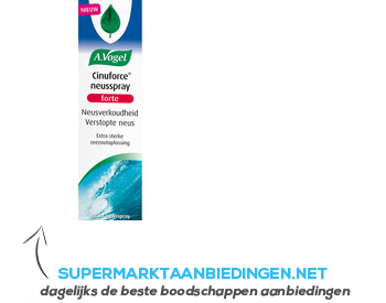 A.Vogel Cinuforce neusspray forte aanbieding