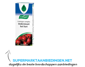 A.Vogel Crataegus complex tabletten aanbieding