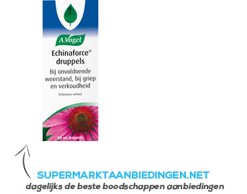 A.Vogel Echinaforce druppels aanbieding