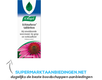 A.Vogel Echinaforce grieptabletten aanbieding