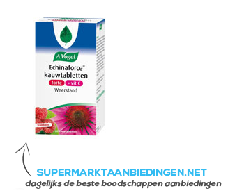 A.Vogel Echinaforce kauwtabletten vitamine C aanbieding