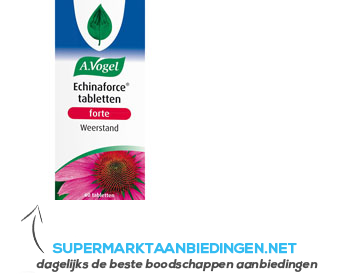 A.Vogel Echinaforce tabletten forte aanbieding