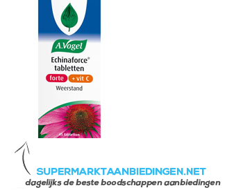 A.Vogel Echinaforce tabletten forte vitamine C aanbieding