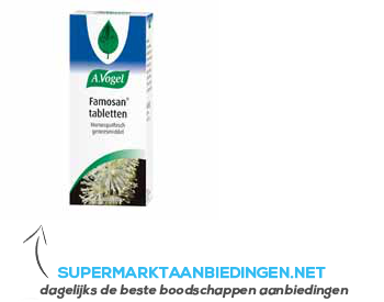 A.Vogel Famosan tabletten aanbieding