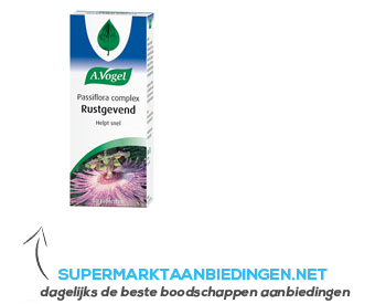 A.Vogel Passiflora complex tabletten aanbieding