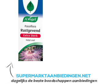 A.Vogel Passiflora extra sterk aanbieding