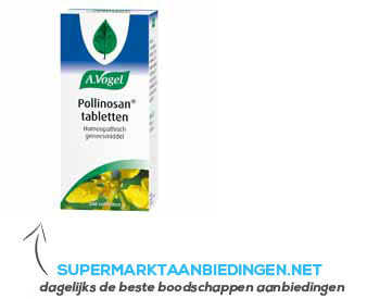 A.Vogel Pollinosan tabletten aanbieding