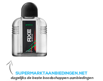 Axe Aftershave africa aanbieding