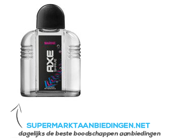 Axe Aftershave marine aanbieding