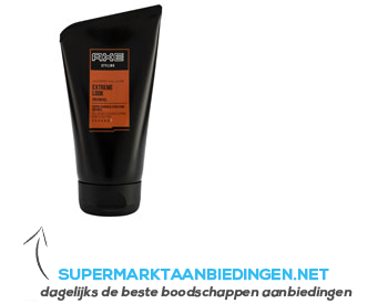 Axe Cream gel adrenaline aanbieding