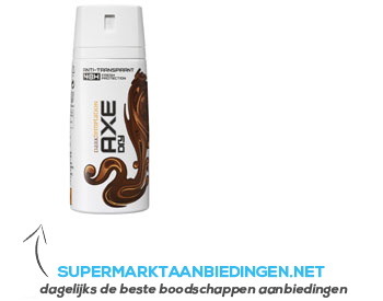 Axe Dark temptation deospray dry aanbieding