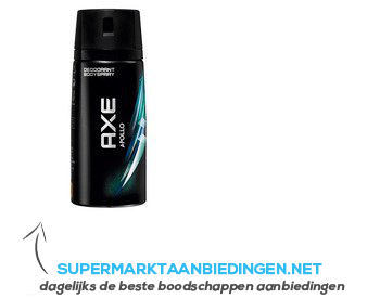 Axe Deodorant spray apollo aanbieding