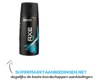 Axe Deodorant spray click aanbieding