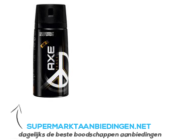 Axe Deodorant spray peace aanbieding