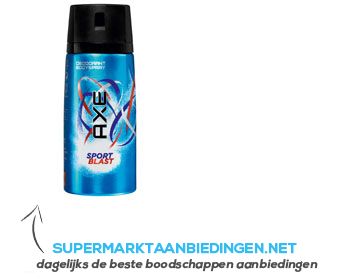 Axe Deodorant spray sport blast aanbieding