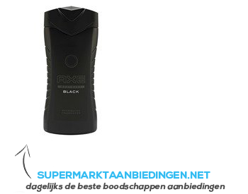 Axe Douche gel black aanbieding