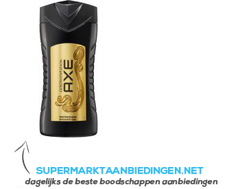 Axe Douche gel gold temptation aanbieding