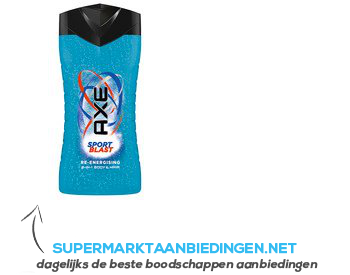 Axe Douche gel sport blast aanbieding