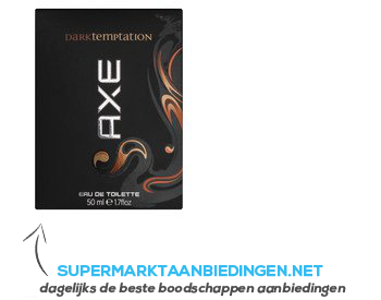 Axe Eau de toilette dark temptation aanbieding