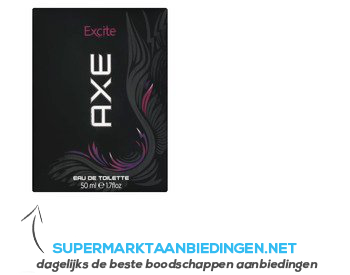 Axe Eau de toilette excite aanbieding