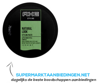 Axe Styling paste natural aanbieding