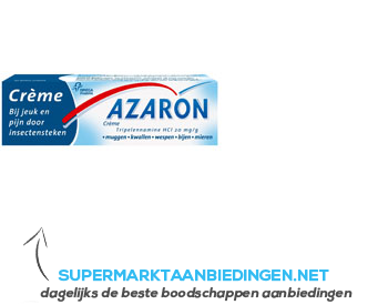 Azaron Crème aanbieding