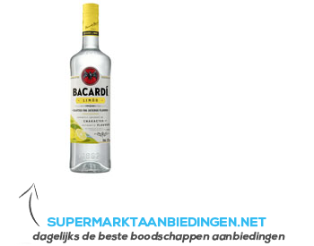 Bacardi Limon rum aanbieding