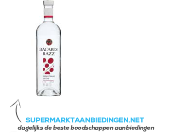 Bacardi Razz aanbieding