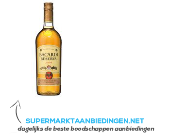 Bacardi Reserva aanbieding