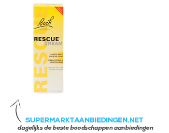 Bach Rescue cream aanbieding