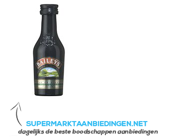 Baileys Irish cream mini aanbieding