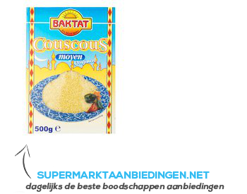 Baktat Couscous moyen aanbieding