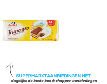 Balconi Trancetto magere cacao aanbieding