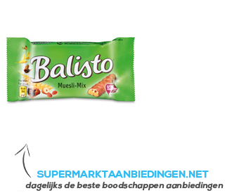 Balisto Muesli-mix aanbieding