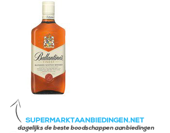 Ballantine's Finest blended Scotch whisky aanbieding