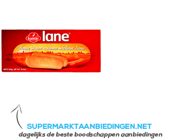 Bambi Lane biscuits aanbieding