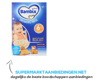 Bambix Avondpapje biscuit aanbieding