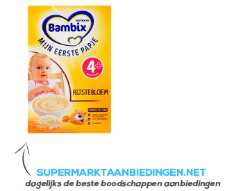 Bambix Rijstebloem aanbieding