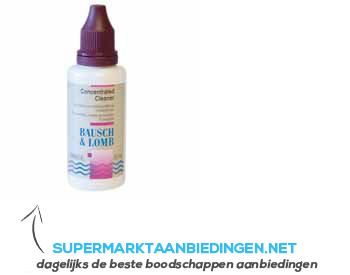 Bausch & Lomb Concentrated cleaner aanbieding