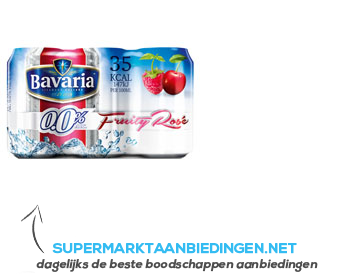 Bavaria Fruity rosé 0.0% aanbieding