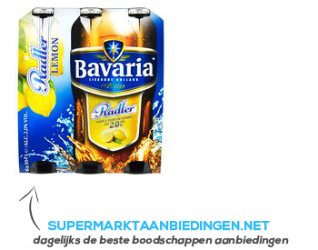 Bavaria Radler lemon aanbieding