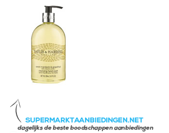 Baylis & Harding Handwash sweet mandarin & grapefruit aanbieding