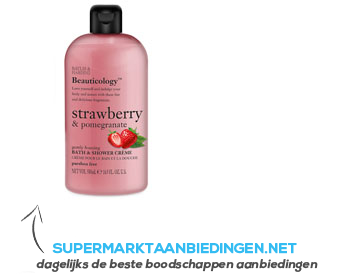 Baylis & Harding Strawberry & pomegranate bath and shower aanbieding