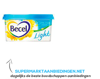 Becel Voor op brood light aanbieding