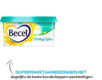 Becel Voor op brood omega 3 plus aanbieding