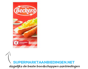 Beckers Frikandellen aanbieding