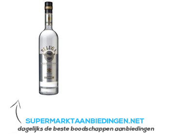 Beluga Vodka aanbieding