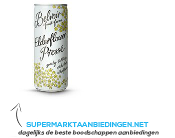 Belvoir Elderflower pressé aanbieding