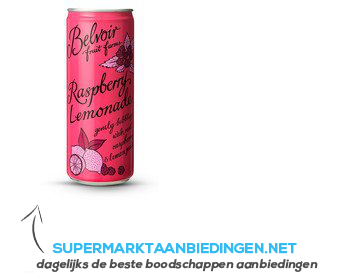 Belvoir Raspberry lemonade aanbieding