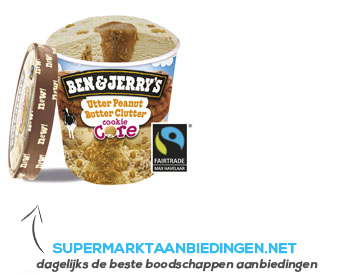 Ben & Jerry's IJs utter peanut butter clutter aanbieding